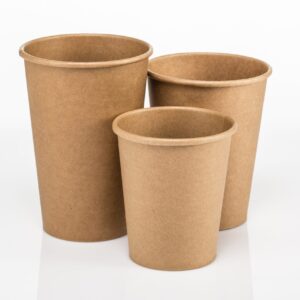 12oz disposable kraft paper cup