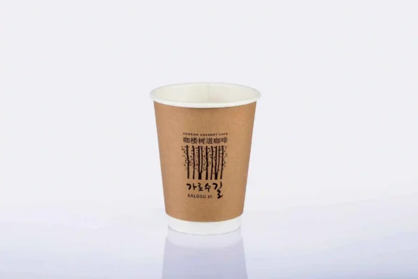 12oz Disposable Kraft Paper Cup