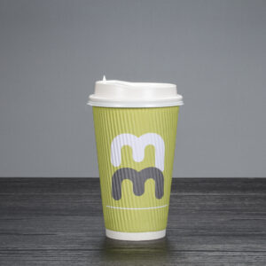 20oz Disposable ripple wall paper cup