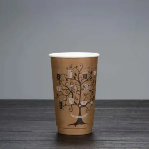 24 oz Disposable Kraft Paper Cup