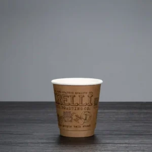 8oz disposable kraft paper cup