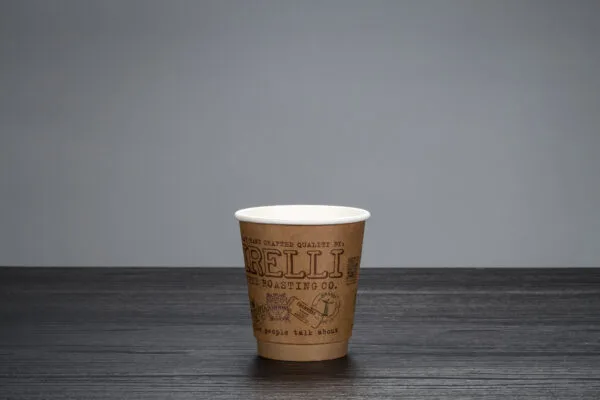 8oz disposable kraft paper cup