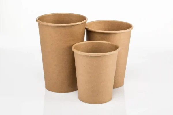 Disposable kraft paper cup