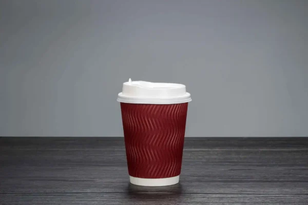 12oz Disposable Ripple Wall Paper Cups