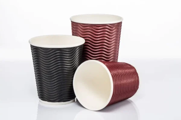 Disposable ripple wall paper cup