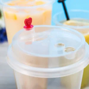 Disposable PP cup with lid