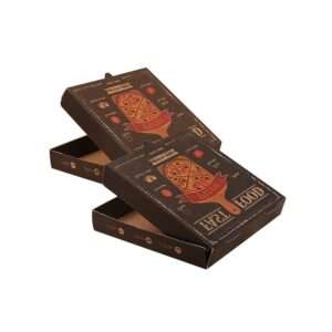 Custom pizza box with logo