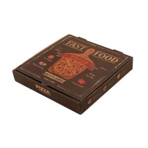 Custom pizza box with logo