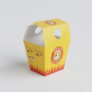 Custom fried chicken boxes with oil protection