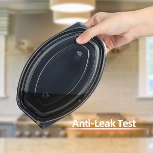 Customized leak-proof and heat-resistant PP food containers