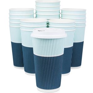 Wholesale custom color spliced ​​paper cups