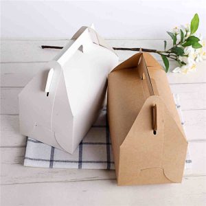 Wholesale of kraft paper dessert containers