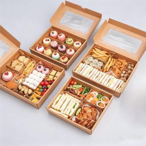 Wholesale customizable dessert and food packaging boxes