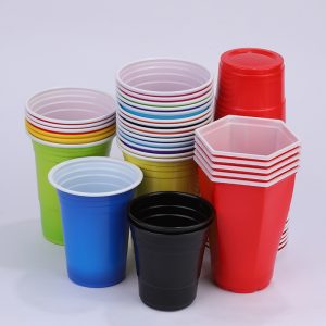 Custom pp cups multiple colors