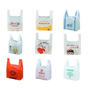 Custom plastic bags with logo
