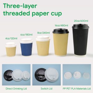 Custom ripple cup wholesale