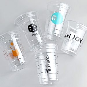 Custom print pet cup wholesale