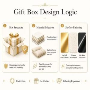 Read more about the article How can gift box packaging achieve a balance between protection and aesthetics Understanding packaging logic through structural design