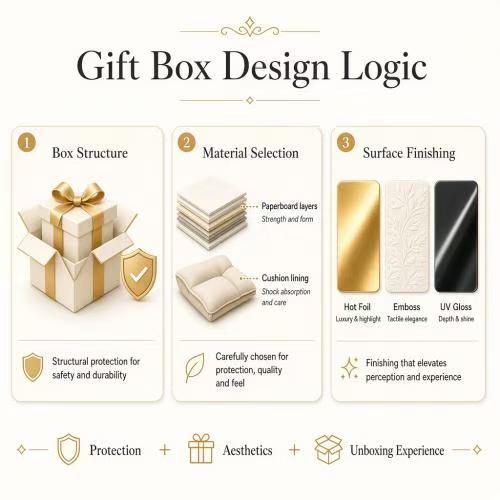 How can gift box packaging achieve a balance between protection and aesthetics Understanding packaging logic through structural design